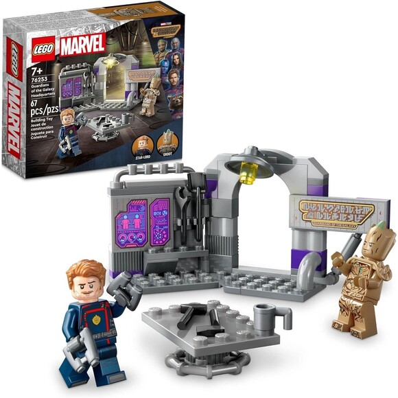 LEGO Super Heroes Marvel Guardians of the Galaxy HQ 76253, Groot, StarLord Minis - Picture 1 of 11